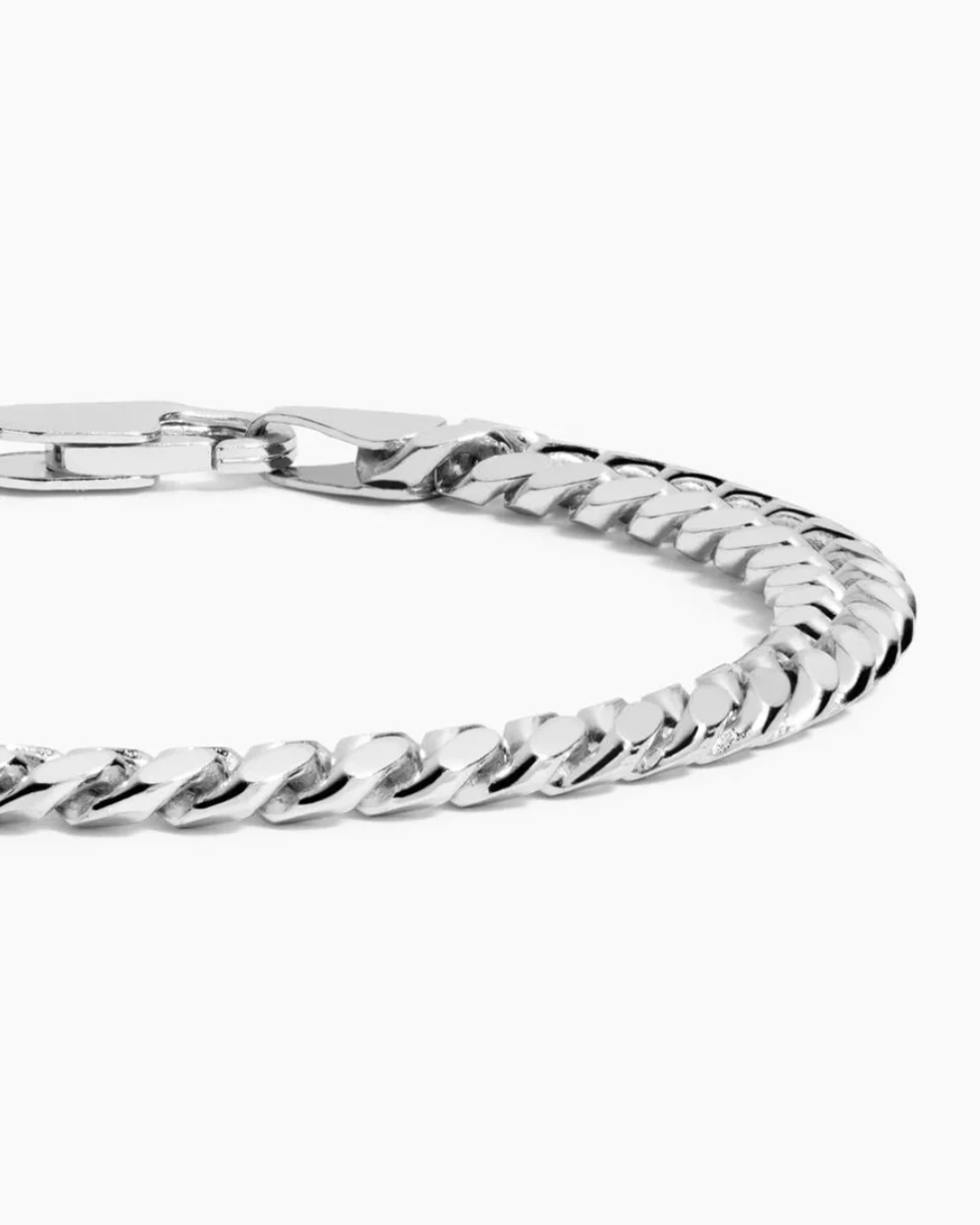 Snakeskin Silver Bracelet